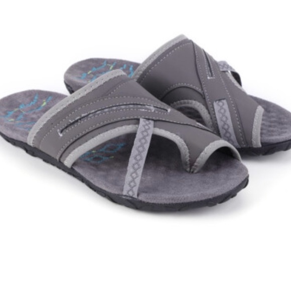 Orthopedic Sandals with Arch Support Comfort Adjustable Toe Ring Buckle Size 8 - Picture 1 of 9